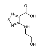 4-(2-Hydroxy-ethylamino)-[1,2,5]thiadiazole-3-carboxylic acid 135086-65-6