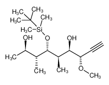 243468-84-0 (2R,3R,4S,5R,6R,7S)-4-((tert-butyldimethylsilyl)oxy)-7-methoxy-3,5-dimethylnon-8-yne-2,6-diol