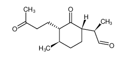 107466-88-6 (2S,3R,6S)-2-(3-oxobutyl)-3-methyl-6-[(R)2-propanal]-cyclohexanone