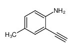 2-Ethynyl-4-methylaniline 215589-37-0