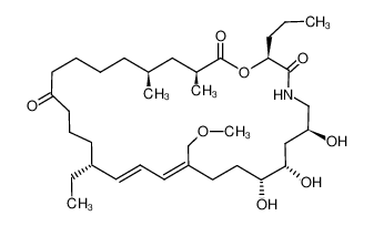 122871-42-5 structure, C35H61NO8