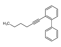 851901-90-1 spectrum, 2-(1-hexynyl)biphenyl