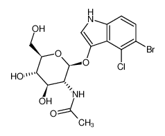 5-Bromo-4-chloro-3-indolyl-N-acetyl-β-D-glucosaminide 4264-82-8