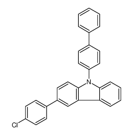 3-(4-chlorophenyl)-9-(4-phenylphenyl)carbazole 1219821-48-3