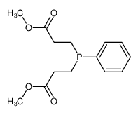 6775-11-7 spectrum, bis(2-(carbomethoxy)ethyl)phenylphosphine