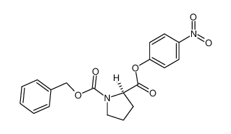 N-carbobenzoxy-(R)-proline-p-nitrophenol ester 15246-82-9