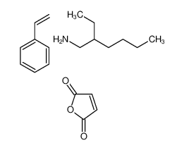 2,5-呋喃二酮与亚烷基苯和烷基酯的聚合物与烷基胺生成的化合物