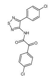 163430-76-0 structure, C16H9Cl2N3O2S