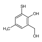 2-(hydroxymethyl)-4-methyl-6-sulfanylphenol 88661-07-8