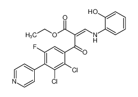 100828-15-7 structure, C23H17Cl2FN2O4