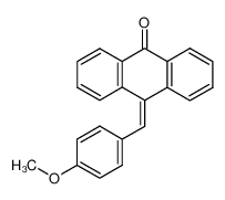 10-(4-methoxy-benzyliden)-anthrone 53781-03-6