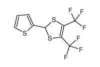 96437-63-7 structure, C9H4F6S3