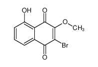 106697-18-1 structure, C11H7BrO4