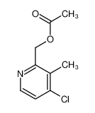 (4-chloro-3-methylpyridin-2-yl)methyl acetate 59886-84-9