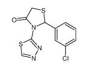 106145-93-1 structure, C11H8ClN3OS2