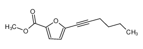 methyl 5-hex-1-ynylfuran-2-carboxylate 175203-88-0