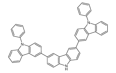 3,6-bis(9-phenylcarbazol-3-yl)carbazole 1060735-19-4