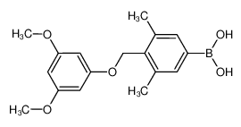 1072951-94-0 structure, C17H21BO5