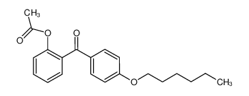 2-[4-(己氧基)苯甲酰基]苯基乙酸酯