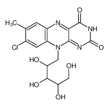 5460-34-4 structure, C16H17ClN4O6