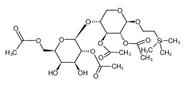 197144-01-7 structure, C24H40O14Si