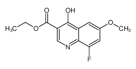 ethyl 8-fluoro-4-hydroxy-6-methoxyquinoline-3-carboxylate 724788-49-2