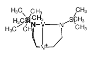 139583-21-4 structure, C15H39N4Si3V+