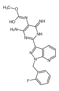 625115-52-8 structure, C19H17FN8O2