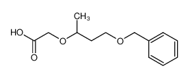 167778-41-8 2-((4-(benzyloxy)butan-2-yl)oxy)acetic acid