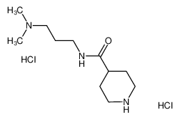 N-[3-(Dimethylamino)propyl]-4-piperidinecarboxamide dihydrochloride 1220017-71-9