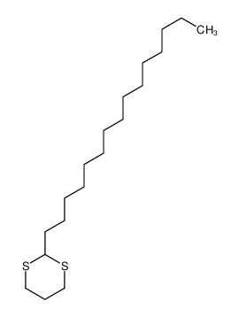 59014-51-6 spectrum, 2-pentadecyl-1,3-dithiane