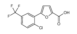 5-[2-chloro-5-(trifluoromethyl)phenyl]furan-2-carboxylic acid 302911-88-2