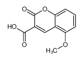 81017-29-0 5-methoxy-2-oxochromene-3-carboxylic acid