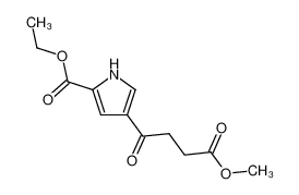 174504-68-8 spectrum, ethyl 4-(3-methoxycarbonylpropionyl)pyrrole-2-carboxylate