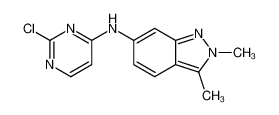 N-(2-氯嘧啶-4-基)- 2,3-二甲基-2H-吲唑-6-胺