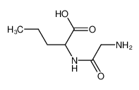 2-[(2-aminoacetyl)amino]pentanoic acid
