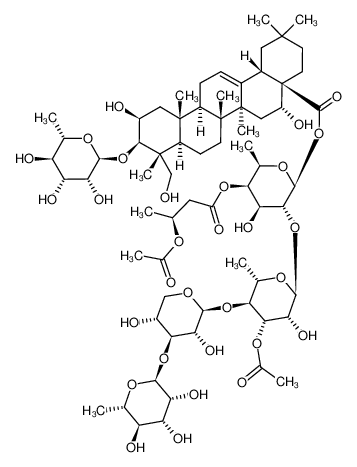 1190433-29-4 structure, C67H106O30