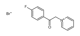 1-(4-fluorophenyl)-2-pyridin-1-ium-1-ylethanone,bromide 26031-63-0