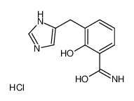 2-hydroxy-3-(1H-imidazol-5-ylmethyl)benzamide,hydrochloride 127170-73-4