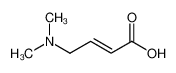 2-Butenoicacid,4-(dimethylamino)-,(E)-(9CI) 149586-32-3