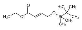 2-Butenoic acid, 4-[[(1,1-dimethylethyl)dimethylsilyl]oxy]-, ethyl ester, (2E)- 94844-37-8