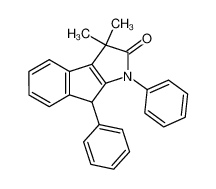 3,3-dimethyl-1,8-diphenyl-3,8-dihydroindeno[2,1-b]pyrrol-2-one 1303541-24-3
