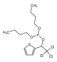 78304-25-3 structure, C14H22Cl3O3PS