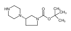 (S)-3-piperazin-1-yl-pyrrolidine-1-carboxylic acid tert-butyl ester 1010446-31-7