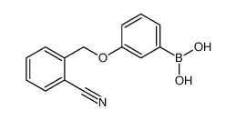 [3-[(2-cyanophenyl)methoxy]phenyl]boronic acid 1256355-79-9