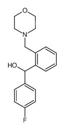 24088-71-9 (4-fluoro-phenyl)-(2-morpholin-4-ylmethyl-phenyl)-methanol