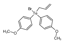 76065-47-9 structure, C17H19BrO2Te