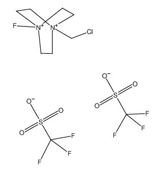 140681-68-1 structure, C9H14ClF7N2O6S2