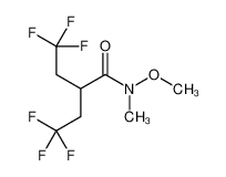 952714-30-6 4,4,4-trifluoro-N-methoxy-N-methyl-2-(2,2,2-trifluoroethyl)butanamide