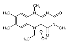 59587-26-7 4a-hydroperoxy-N5-ethyl-N3-methyllumiflavin